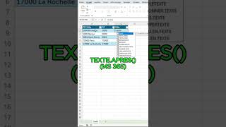 Fractionne tes Données en 5 Secondes avec Excel MS 365  🚀 [upl. by Finegan]