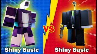 Shiny Basic vs Shiny Basic PvP in TOILET TOWER DEFENSE [upl. by Ramilahs386]