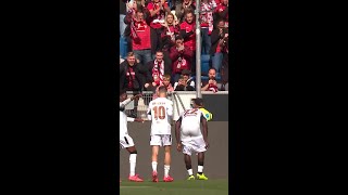 Bonifaces bizarre goal celebration [upl. by Sukin]