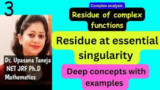 Find residue at essential singularityUnveiling the Astonishing Residue at essential singularity [upl. by Lansing]