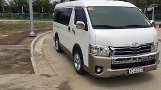 SUPER GRANDIA TOYOTA HIACE AT  REVIEW CUSTOMIZED [upl. by Ikcaj]