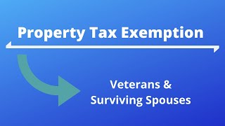 Property Tax Exemption for Veterans amp Surviving Spouse  Know Your Benefit [upl. by Dloreh]