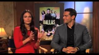 Dallas Season 2 Exclusive Jesse Metcalfe and Jordana Brewster [upl. by Jaqitsch]