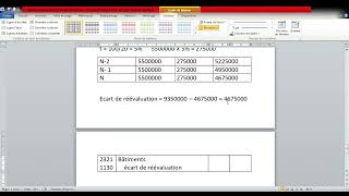 Comptabilité approfondie  la réévaluation libre Les étapes de l’enregistrement comptable  TP [upl. by Shig]