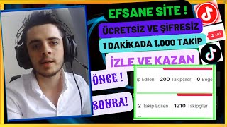 1 DAKİKADA 1000 TİKTOK TAKİPÇİ ARTTIRMA  ÜCRETSİZ ŞİFRESİZ TİKTOK TAKİPÇİ HİLESİ [upl. by Asilanom]