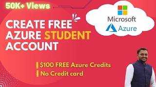 How to Create a Free Azure Student Account  No Credit Card Required [upl. by Ahsilac]