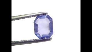 146 Ct Certified Unheated Untreated Natural Ceylon Blue Sapphire By venusjewellerscom [upl. by Acceb]