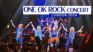 2K ONE OK ROCK 2024 quotPremonition World Tourquot London 111024  Full concert [upl. by Hilten186]