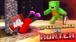 JJ and Mikey Music  Speedrunner vs Hunter Official Song Clip Video [upl. by Htor]