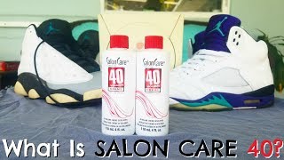 How To Remove Yellowing From Sneakers amp Video Games  Salon Care 40 [upl. by Claudetta220]