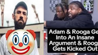 Adam 22 No Jumper Gets G Checked By Rooga [upl. by Leyameg493]