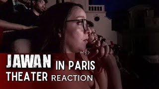 madness for jawan reaction theater at Paris RedChilliesEntertainment [upl. by Nirrac549]