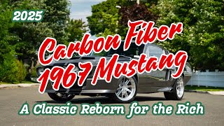 Carbon Fiber 1967 Mustang │ A Classic Reborn for the Rich 1967mustang [upl. by Ebert611]