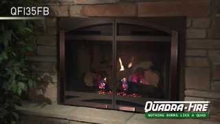 QuadraFireÂ® Gas Inserts Video [upl. by Ellwood]