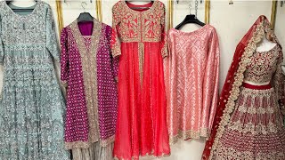 Pakistani Wedding Designer Dresses  Lehenga choli  Party Wear Shirts  Embellishments for Wedding [upl. by Airdnas355]