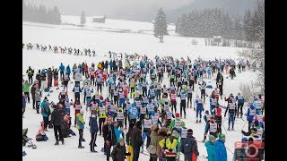 Dolomitenlauf Obertilliach WorldloppetCup Langlaufen IBU Worldloppet Osttirol 2019 [upl. by Leshia111]