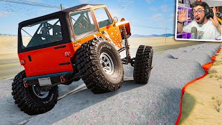 TEST DE SUSPENSIÓN SATISFACTORIO 😍  BeamNG Drive [upl. by Broek]