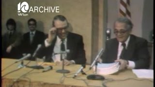 WAVY Archive 1980 Newport News Shipyard News Conference [upl. by Nyhagen]