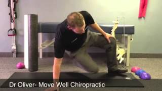 Sacroiliac Joint Mobilization Exercise Performed by Dr David Oliver DC [upl. by Leugim644]