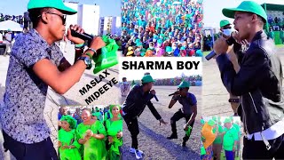 SHARMA BOY FT MASLAX MIDEEYE  MARKALE REACTION NIMCA HEYBE [upl. by Haodnanehs64]