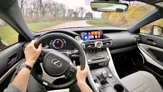 2022 Lexus RC 350 F Sport AWD  POV Driving Impressions [upl. by Vigor702]