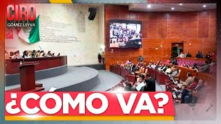 Reforma judicial 21 congresos estales ya la avalaron  Noticias con Ciro Gómez Leyva [upl. by Ro]