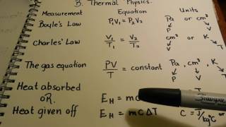 3 Thermal Physics amp Kinetic Theory [upl. by Assil430]