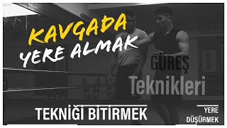 DÖVÜŞ TEKNİKLERİ  GÜREŞ  YERE DÜŞÜRÜRKEN NEYE DİKKAT ETMELİYİZ [upl. by Nguyen]