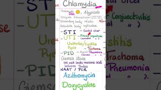 Chlamydia trachomatis Bacteria STI UTI PID Conjunctivitis Pneumonia biology doctor nurse [upl. by Gladdy]