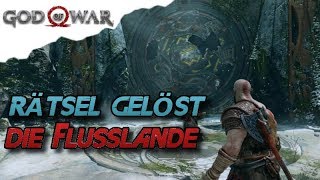 God of War 4  Rätsel gelöst Die Flusslande TippsampTricks DeutschGerman 2018 [upl. by Leruj]