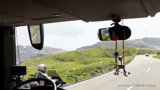 Grossglockner Hochalpenstrasse Driving this wonderful road in a Autobus [upl. by Egedan]