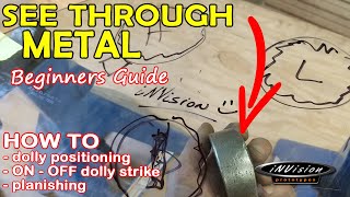 TRANSPARENT Metal Shaping  Hammer and Dolly TRICKS amp TIPS [upl. by Yendroc]