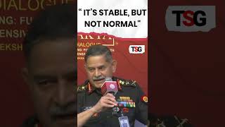 watch  India Army Chief General Upendra Dwivedi Describes Chinas Situation [upl. by Slyke126]