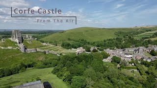 Corfe Castle From The Air [upl. by Nelac771]