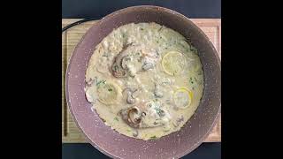 Easy Recipe Creamy Chicken Piccata [upl. by Rossie]