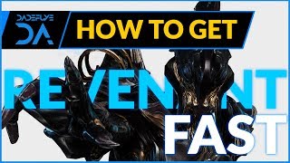 WARFRAME  HOW TO GET REVENANT FAST [upl. by Drawyeh]