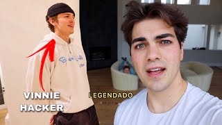 Conheça o novo integrante da Hype House Vinnie Hacker [upl. by Norb]