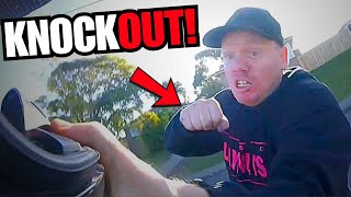 WHEN BIKERS FIGHT BACK 2024  BEST OF ROAD RAGE ANGRY KARENS AND EPIC MOTO MOMENTS [upl. by Flossy]