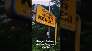 Kengeri railways stationbangalorerain lnature [upl. by Idorb]