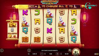 Bounding Luck by BetSoft Video Review  GamblerID [upl. by Eelarol]