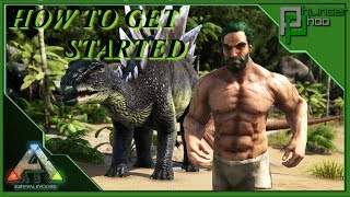 ArkSurvival Evolved  Basics  HOW TO GET STARTED  BE A BOB [upl. by Isyed]