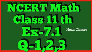 Ex 71 Q123 Chapter 7 Permutations and Combinations Class 11 Maths Ncert [upl. by Stanwinn]