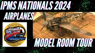 IPMS NATIONALS 2024 Plastic Model Contest  part 1 Airplanes [upl. by Lisandra]