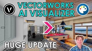 Vectorworks Releases AI Visualizer in Latest Update [upl. by Imar]