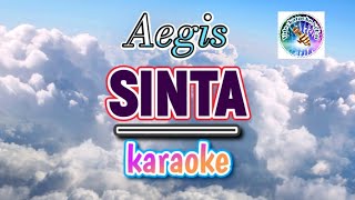 Sinta karaoke by Aegis tagalog karaoke song  Opm music  Videokaraoke Ni Bai [upl. by Isabella]