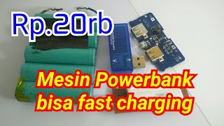 DIY Powerbank berkualitas bukan abalabal  Real 10000mAh [upl. by Htidirem]