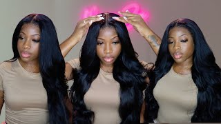 EXTREME MELT Lace Like A Pro At Home Best 30quot Body Wave Wig  Step by Step Tutorial  WIGGINS HAIR [upl. by Peter96]