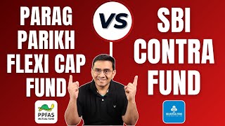 SBI Contra Fund vs Parag Parikh Flexi Cap Fund  Contrarian vs Flexible  Choose the Right [upl. by Sherline]