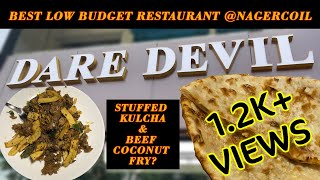 Best LOW BUDGET restaurant at NAGERCOIL  DARE DEVIL  KERALA STYLE  Food Review  Bites N Rides [upl. by Rafael]