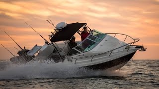 Seafarer Vagabond XSeries with twin 140HP Suzuki outboards [upl. by Emeline]